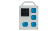 Rozdzielnica przenośna R-BOX 240R 4S 4x250V, puste okno IP44 B.1713R