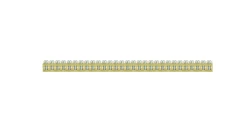 Listwa zaciskowa 170x10mm2 E.4051-10 /1m/