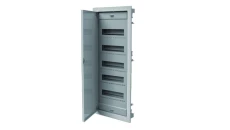 Rozdzielnica modułowa 5x12 podtynkowa RO-5 z metalowymi drzwiami IP40 (z N+PE) C.1560