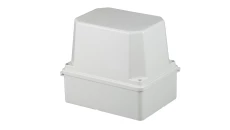 Puszka n/t hermetyczna 150x110x140 10 dławików wysoka IP55 szara S-BOX 306H