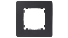 Simon Detail 82 Ramka pojedyncza Detail ORIGINAL-air GRAFIT / podstawa Biała 8200610-038