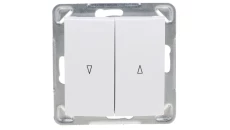 IMPRESJA Łącznik żaluzjowy /z blokadą mechaniczną/ biały ŁP-7YB/m/00