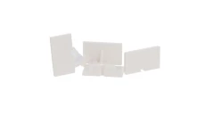 Tabliczka opisowa biała do gniazd serii 95.03 / 05 095.00.4 /10szt./