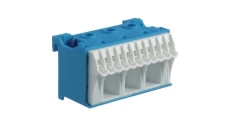 Blok samozacisków 63A QC niebieski 14 przyłączy 33x60x34mm KN14N