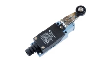 Łącznik krańcowy 1Z 1R metal/tworzywo dźwignia z rolką LK104