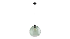 Lampa wisząca zielone szkło E27 CUBUS 6778 TK Lighting