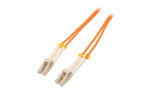 Qoltec Patchcord światłowodowy LC/UPC-LC/UPC Multimode 50/125U OM2 Duplex 10m