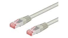 Kabel krosowy patchcord S/FTP (PiMF) kat.6 LSZH szary 15m 50892