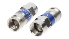 Złącze kompresyjne typ F dla kabla RG6 MASTER, niebieski F6/MASTER