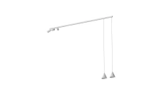 Lampa przysufitowa FOURTY 5xGU10 R50, GU10 R35 Biały 11446 Nowodvorski