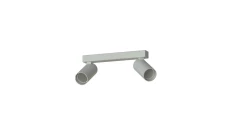 Listwa z regulowanymi reflektorkami FOURTY II 2xGU10 R35 Silk gray 11437 Nowodvorski