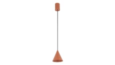 Lampa wisząca ZENITH XS terracotta IP20 11456 Nowodvorski