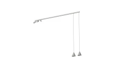 Lampa przysufitowa FOURTY 5xGU10 R50, GU10 R35 Silk gray 11451 Nowodvorski