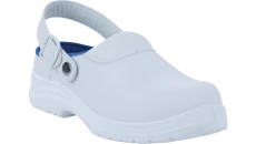 Chodaki z mikrofibry, podeszwa z dwuwarstwowego PU kolor biały rozmiar 38 MAUB4SBBC38