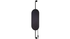 KINKIET WHEEL LUX II BLACK 8428 Nowodvorski