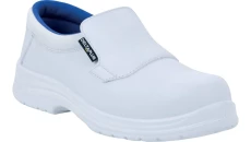 Półbuty z mikrofibry podeszwą z dwuwarstwowego pu kolor biały rozmiar 46 ROBI4S2BC46