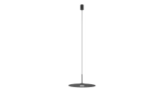Lampa wisząca SIMONE Czarna GX53 12W LED 11410 Nowodvorski