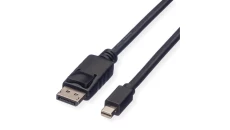Przewód połączeniowy mini DisplayPort / DisplayPort umożliwiający cyfrowe połączenie karty graficznej komputera z monitorem, pro