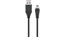 Przewód adapter USB 2.0 High Speed 0,3m USB - miniUSB 93229
