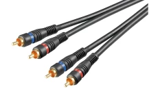 Kabel 2xRCA / 2x RCA HIGH QUALITY OFC 1,5m 50032