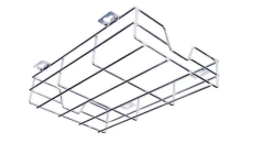 Siatka ochronna do opraw, zestaw stal nierdzewna H 204 mm, L 305 mm, W 62 mm (Vella) / 91840