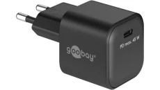 Szybka ładowarka USB-C™ PD Nano (45 W), czarna, 65331