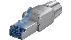Wtyk RJ45 CAT 6A STP do montażu bez użycia narzędzi, ekranowany 65939