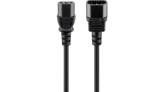 Kabel przedłużający IEC C14 - IEC C13 1m 95125
