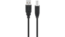 Kabel USB 2.0 Hi-Speed, Czarny 5m 68902