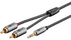 Kabel przejściowy audio AUX, jack 3,5 mm na wtyczkę stereo RCA 65289 /3m/