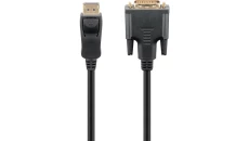 Kabel adapter DisplayPort 1.2 / DVI-D 3m czarny 51962