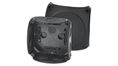 Puszka odgałęźna do instalacji wewnętrznych czarna IP66 z dławnicami membranowymi DK 0600 B 62000299