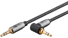 Kabel połączeniowy audio AUX, 3,5 mm stereo, 90 stopni 65283 /5m/