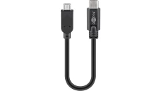 Przewód adapter USB 2.0 HighSpeed USB-C - microUSB 0,2m 67895
