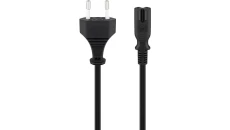 Kabel zasilający EURO (radiowy) CEE 7/16 - IEC 320 C7 1,5m 50084