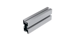 Profil aluminiowy 4400mm wzmocniony z kanałami pod śrubę teową - K-25-4400-3T