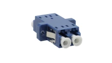 Adapter LC SM duplex niebieski