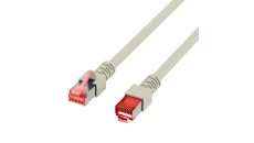 Patchcord SFTP 5m Cat.6 LSZH szary