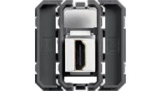 Lumina/Gallery gniazdo HDMI przelotowe mechanizm 2M/1M WXF633