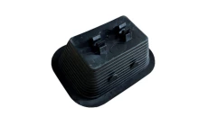 Uchwyt betonowy w tworzywie prostokątny PVC do drutu fi8 KM50.8 PR