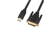 UNITEK Kabel DVI-D / HDMI 4K@60 (wtyk / wtyk) dwukierunkowy 2m