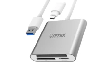 UNITEK Czytnik kart pamięci SD / MicroSD na USB 3.0 A (wtyk)