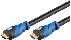 Przewód HDMI™ o dużej szybkości transmisji z Ethernetem, certyfikowany, 5m, czarny, 72320