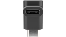 Adapter kątowy USB-C - USB-C czarny 55556