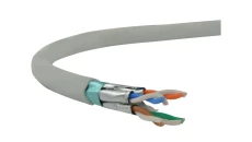 Kabel teleinformatyczny F/FTP kat.6A LSOH Dca (10Gb/s) szary ALANTEC /500m/