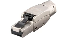 RJ45 złącze CAT 8.1, ekranowane STP, do montażu bez użycia narzędzi, 61130