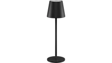 Bezprzewodowa lampa stołowa LED 3000K 180lm IP44, czarna 72024