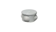 Puszka natynkowa z pokrywą i śrubami seria 400 IP44 65x35 EC400C1
