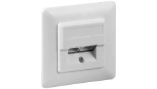 Gniazdo komputerowe 2xRJ45 kat.5e ekranowane FTP podtynkowe