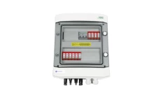 Rozdzielnica przył. DCAC herm. EMITER z ogranicznikiem przepięć DC Dehn 1000V typu 2, 2 x łańcuch PV, 2 x MPPT, EM-117_DCAC